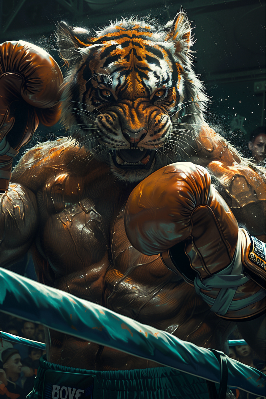 Fighting Tiger - Storefique