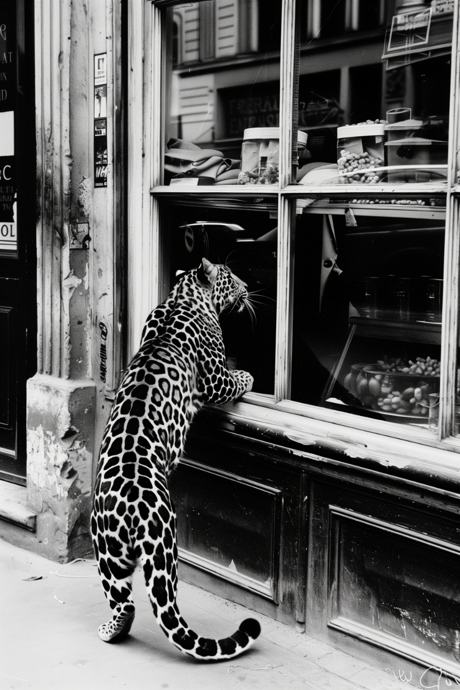 Leopard in Store - Storefique