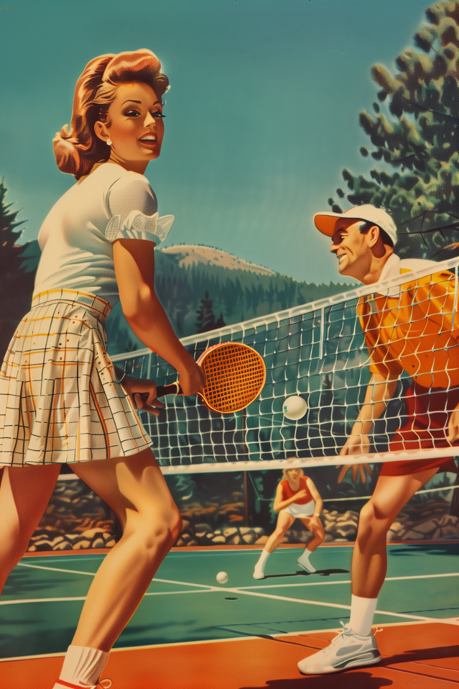 Vintage tennis - Storefique