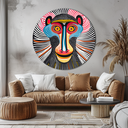 Vibrant Mandrill - Storefique