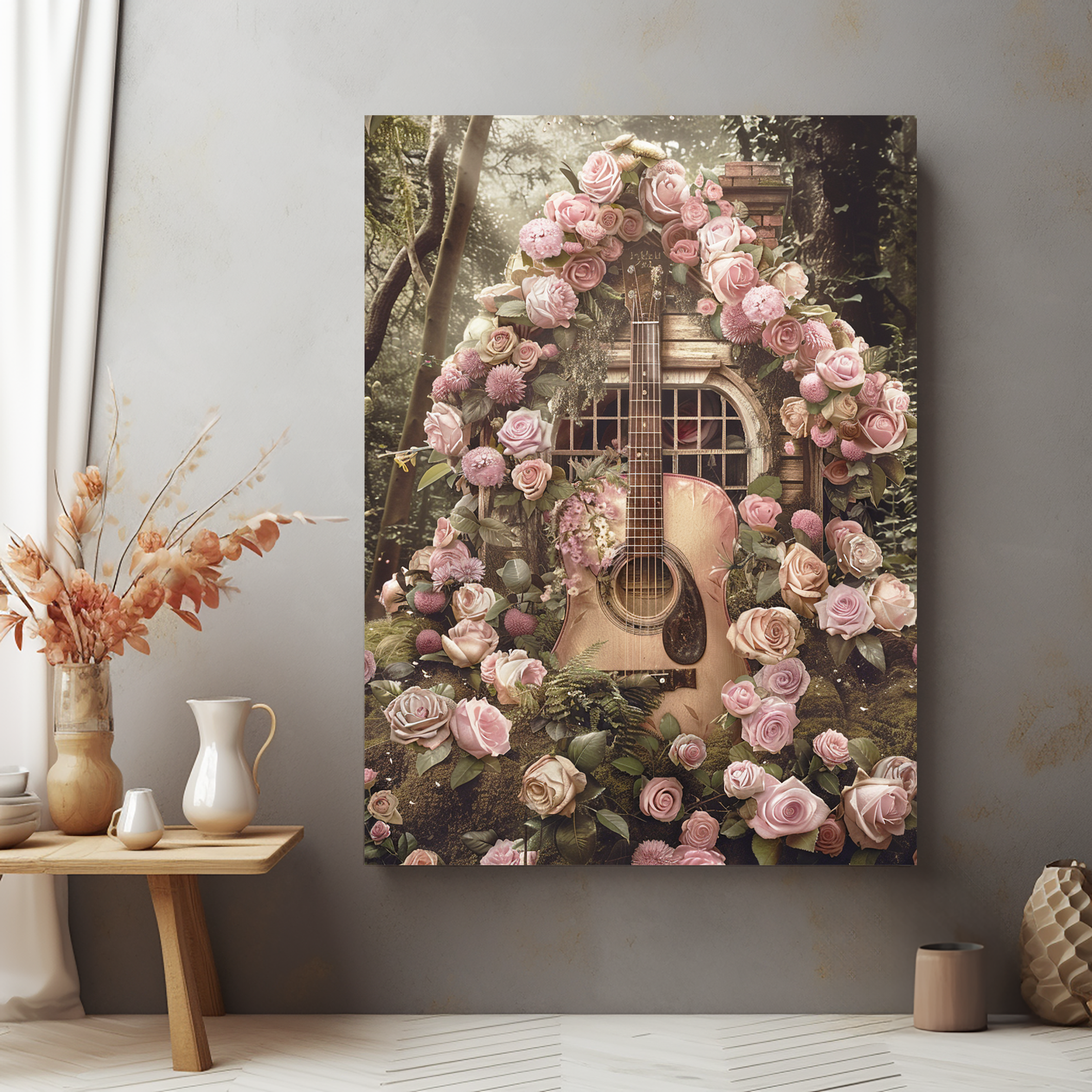 Stijlvolle wanddecoratie op plexiglas, dibond, en canvas uit de Flower collectie – luxe voor uw muur